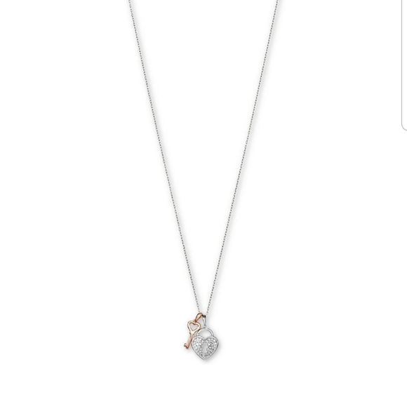 Diamond Accent neclace - Picture 7 of 9